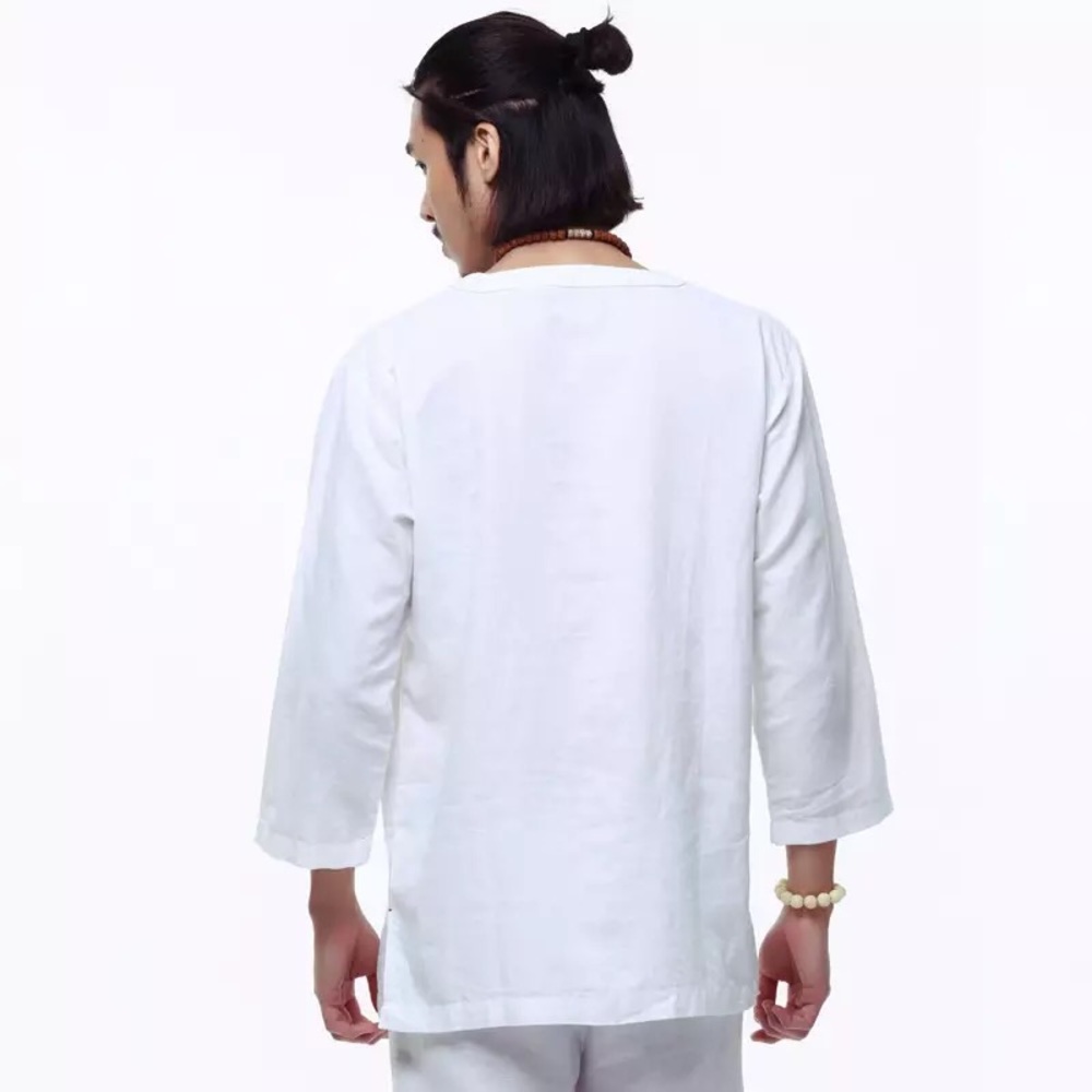 Linen Casual Men’s Shirt - Picture 2 of 4